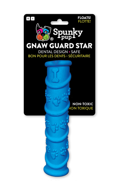 Spunky Pup Gnaw Guard Foam Stick – Durable Floating Dental Dog Toy