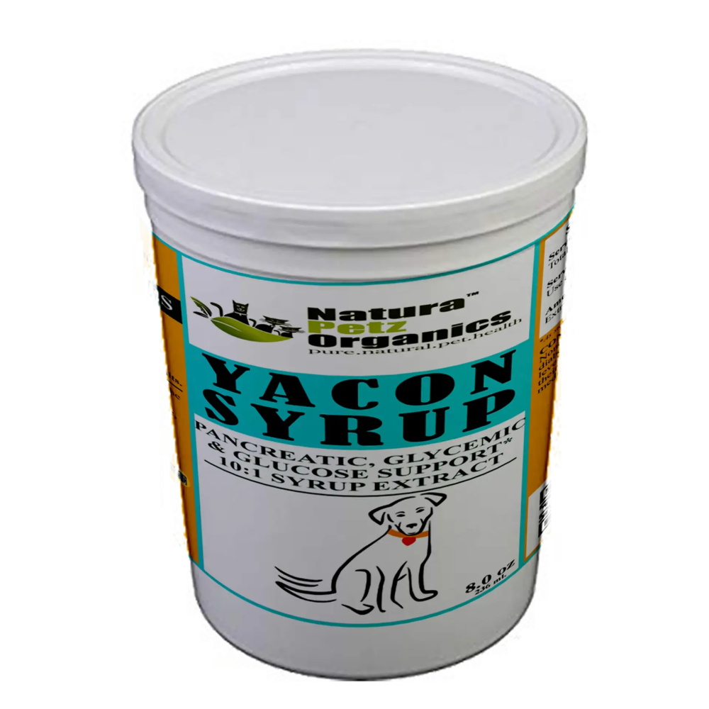 Yacon Leaf Syrup - Pancreatic10:1 Alcohol Free, 8 OZ, YACONSYRDOG8OZ