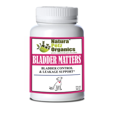 bladder matters max bladder control leakage dog 250 caps