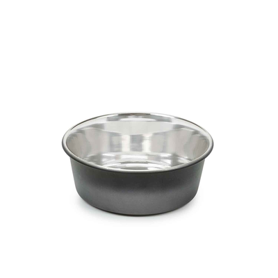 Pet Edge Stainless Steel Ombre Dog Bowl – Non-Skid Small Pet Bowl