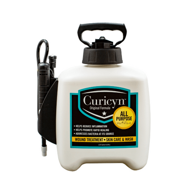 Curicyn Original Formula Animal Wound Care & Antiseptic – 1.33 Gallon