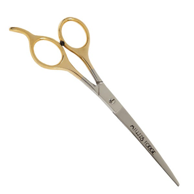 Millers Forge Feather Light Curved Pet Shears with Blunt Tips - 6.5"