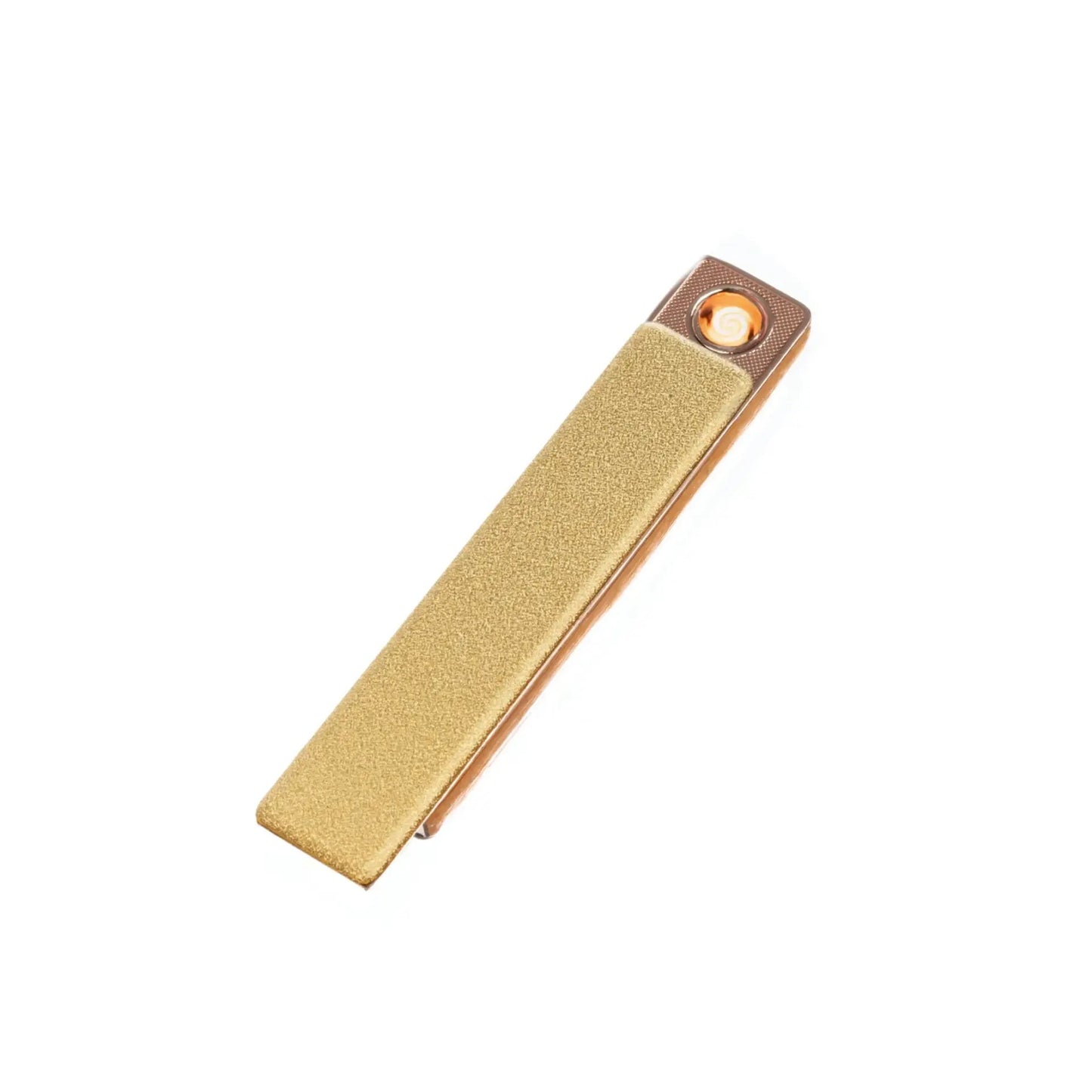 Flameless Rectangular Metal Trim Lighter (Select Color)
