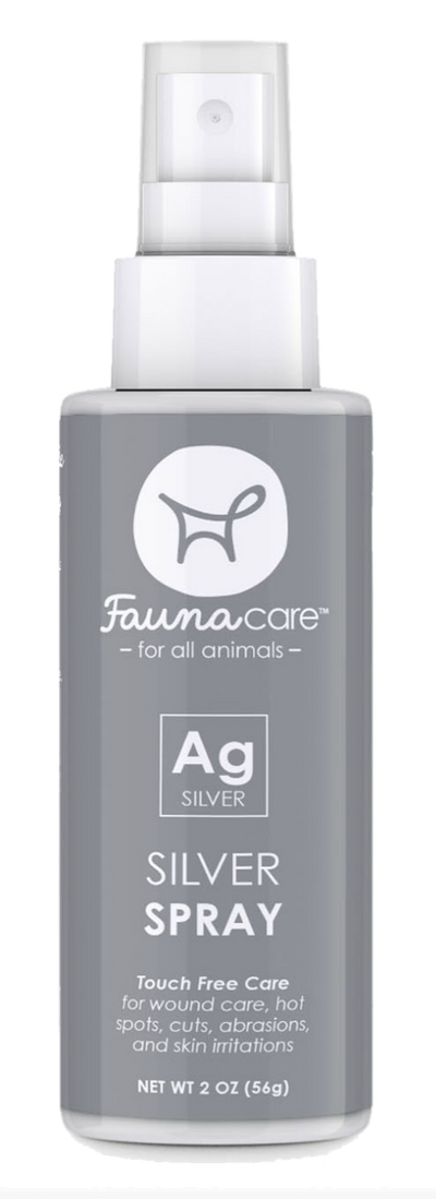 Fauna Care Silver Spray - Wound and Skin Care for Pets, 2.0 oz
