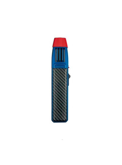 Refillable Torch Stick Metal Lighter- Prefilled & Ready To Use, BLUE