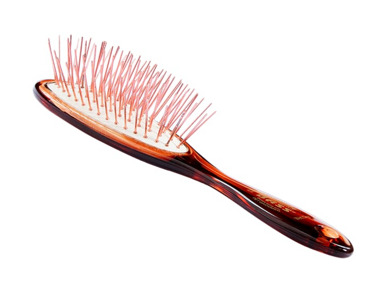 Bass Brushes- Style & Detangle Pet Brush, Small, Tortoise