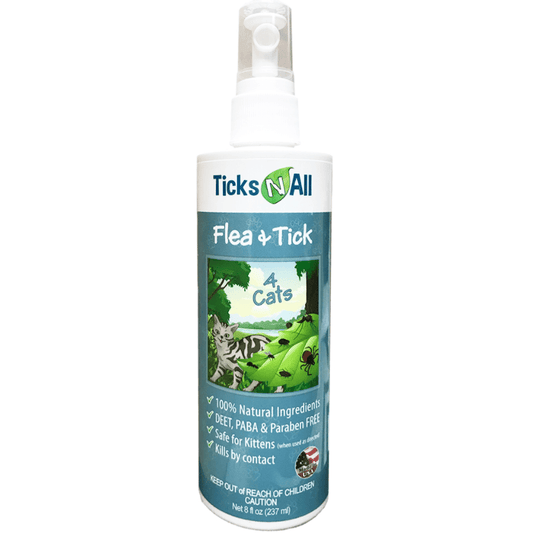 All Natural Flea & Tick 4 Cats 8oz