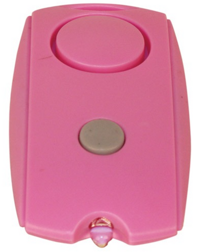 Mini Personal Alarm | 120dB LED Flashlight - Pink