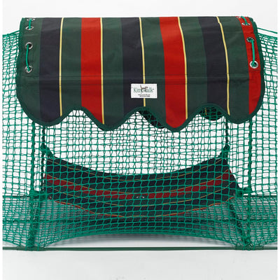 Kittywalk Kabana Striped Outdoor Cat Hammock and Awning Cover – 24" x 18"