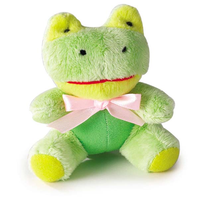 Pet Edge Wee Frog Plush Dog Toy – Itty Bitty 3.5 Inch Small Toy
