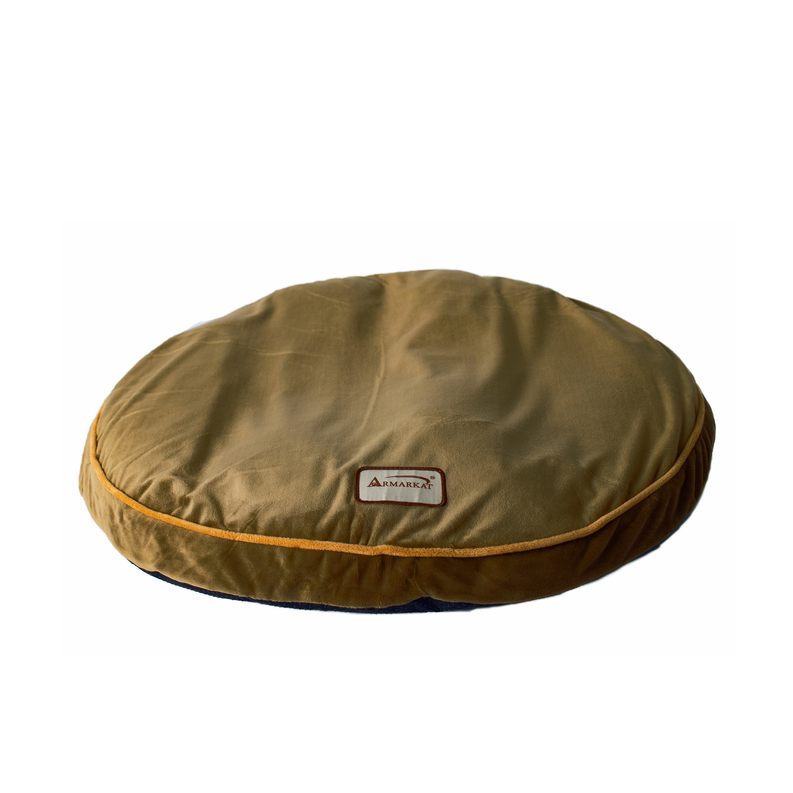 Armarkat Pet Bed Pad, Poly Fill Dog Cushion Bed, Sage Green, 25"L x 25" W x 3.5" H