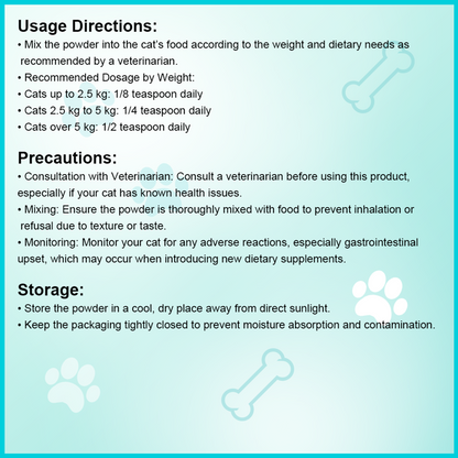 Cat Digestive Powder, 4 oz