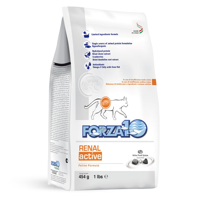 Forza10 Active Kidney Renal Support Diet Dry Cat Food, 1 lb.