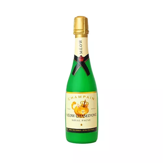 Silly Squeaker Wine Bottle, One Size, Green