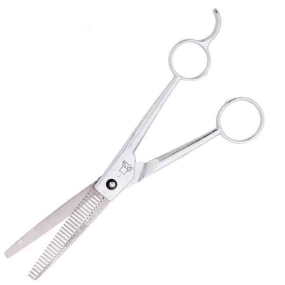 Pet Edge TP Stainless Steel 29-Tooth Dog Grooming Thinner Shears, 7.5in