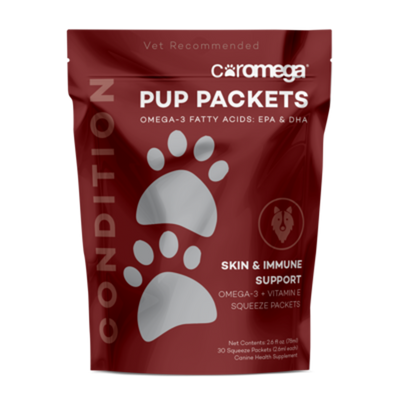 Coromega Pup Packets Omega-3 Skin & Immune Support, Male, 30 pcs