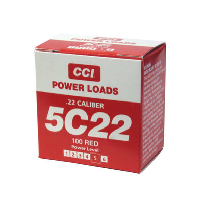D.T. Systems .22 Caliber Blank Powerloads for Dummy Launchers - Red