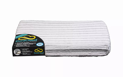 Curicyn DuraCloud Orthopedic Pet Bed  Water-Resistant Crate Pad, Silver, Large (36"x24"x3.5")
