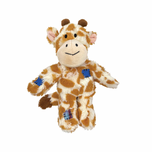 KONG(R) Wild Knots Giraffe Dog Rope Toy, Small/Medium