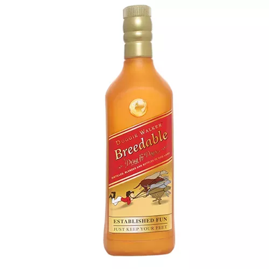 Silly Squeaker Liquor Bottle, One Size, Brown