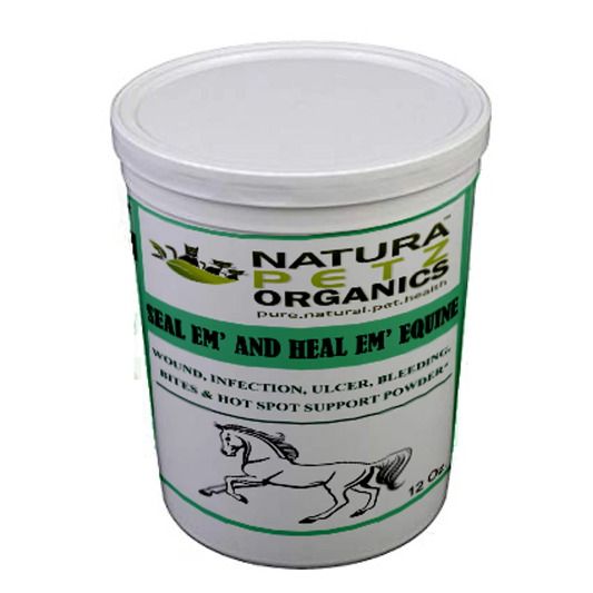 Seal Em And Heal Em Powder Equine Wound, Infection Ulcer, 12 Oz.