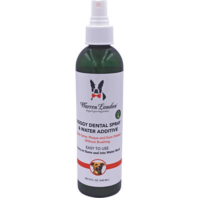 Warren London Doggy Dental Spray | Plaque & Tartar Control, 8 oz