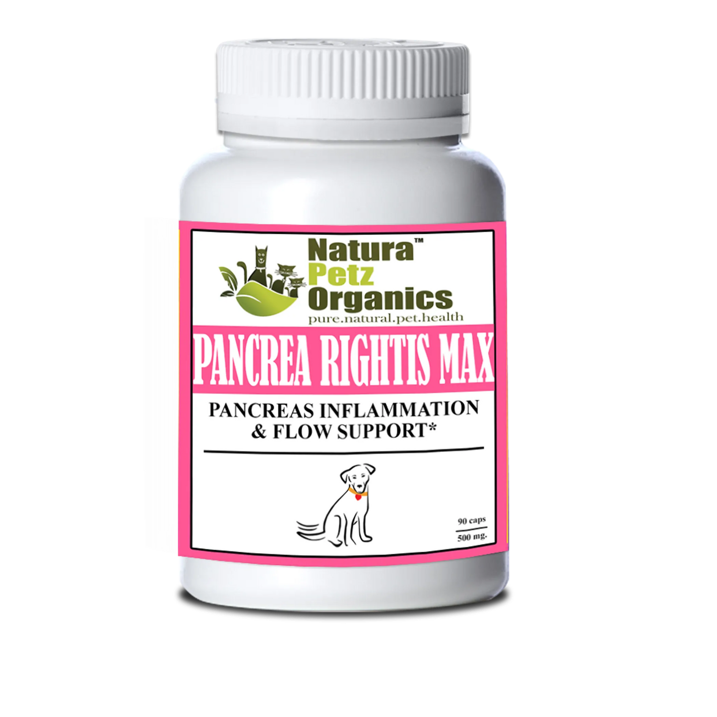 Pancrea Rightis MaxCapsules Pancreas Inflammation & Flow, DOG - 90 caps