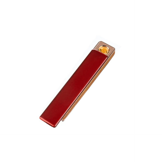 Flameless Rectangular Metal Trim Lighter (Select Color)