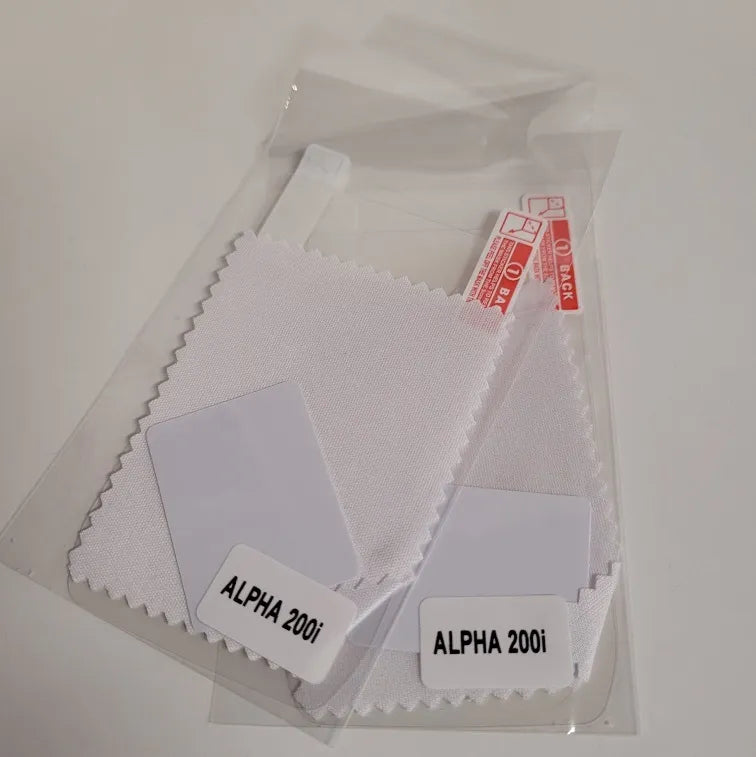 The Buzzard's Roost Alpha 200i Screen Protector 2 pack Clear