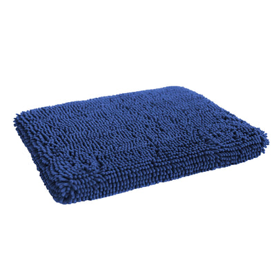 DGS Pet Products Dirty Dog Microfiber Cushion Pad – Bermuda Blue, 19x24