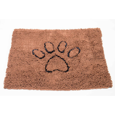 DGS Pet Products Dirty Dog Microfiber Doormat - Large Brown 35x26