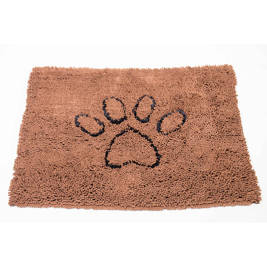 DGS Pet Products Dirty Dog Microfiber Doormat - Large Brown 35x26
