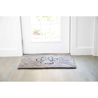 DGS Pet Products Dirty Dog Microfiber Doormat – Large Grey 35x26