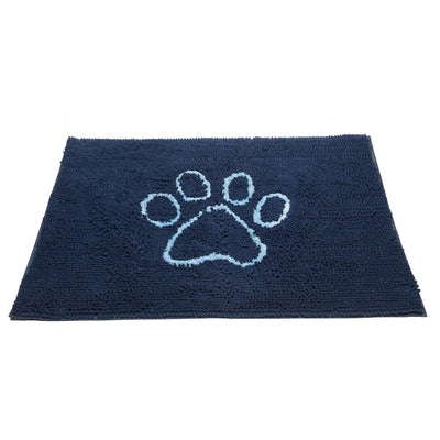 DGS Pet Products Dirty Dog Microfiber Doormat - Bermuda Blue, Large