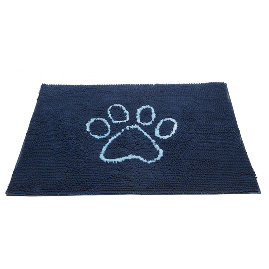 DGS Pet Products Dirty Dog Microfiber Doormat - Bermuda Blue, Large