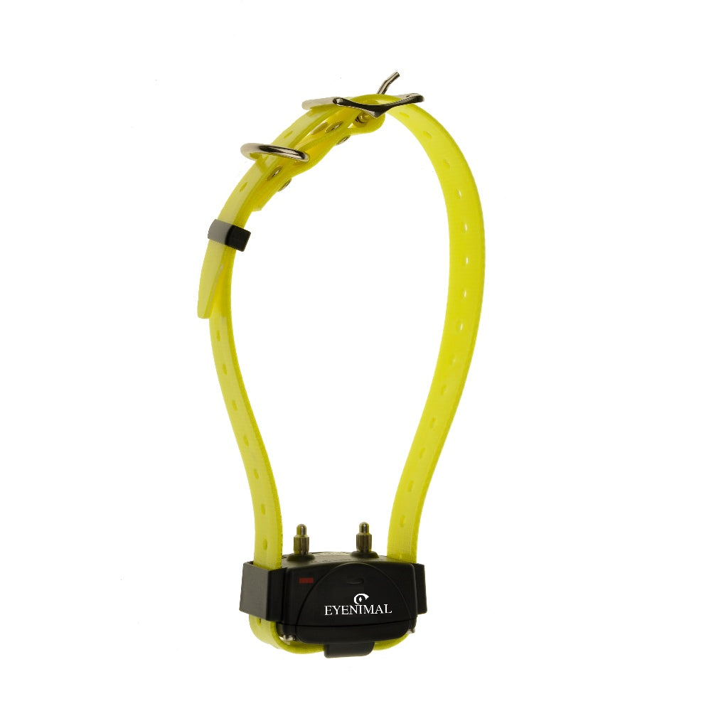 Eyenimal Dog Remote Trainer Replacement Collar - Yellow - 450 Yard Range