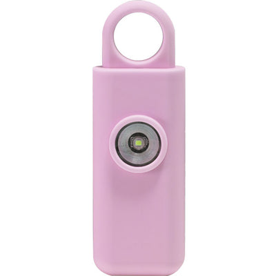 Personal Panic Alarm | 130dB Strobe Light – Pink