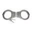 Hinged Stainless Steel NIJ Handcuffs - Cutting Edge Products Inc