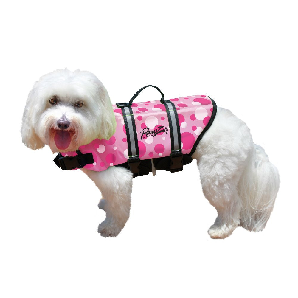Pawz Pet Products Dog Life Jacket Flotation Vest - Select a Size/Color