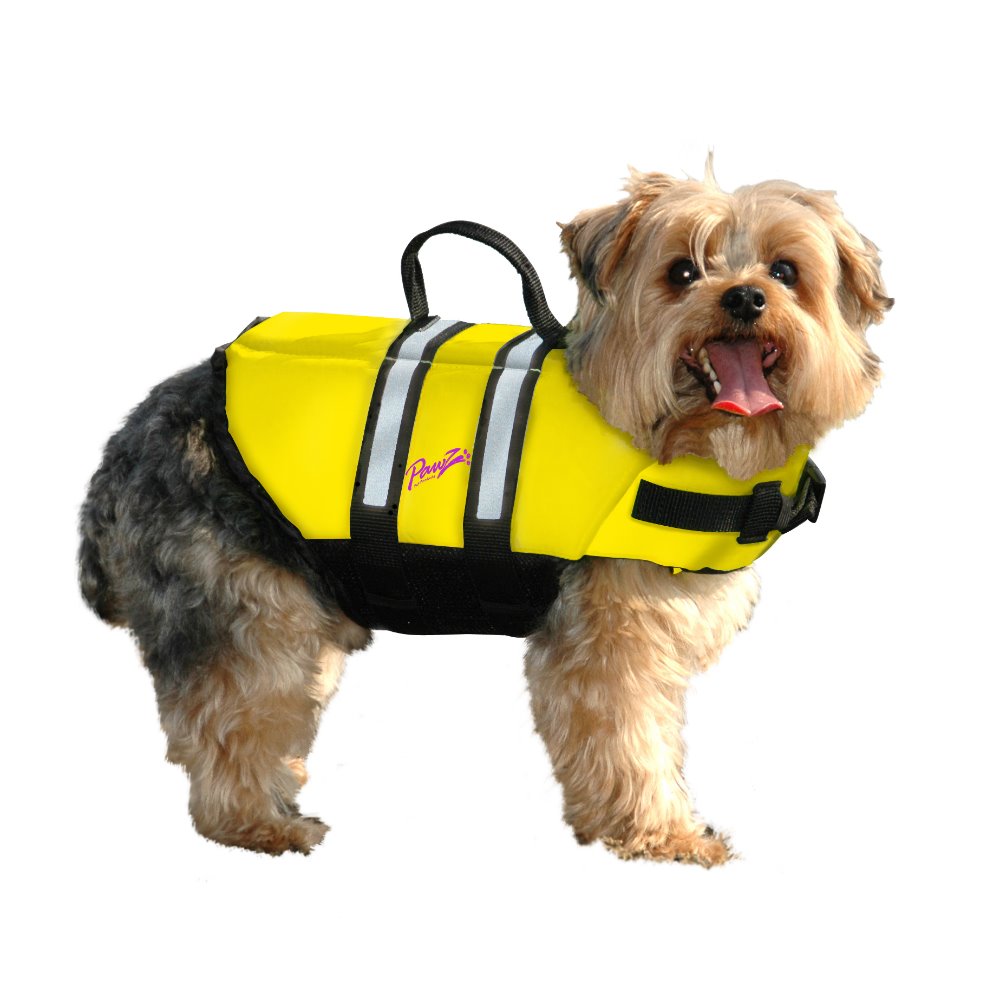Pawz Pet Products Dog Life Jacket Flotation Vest - Select a Size/Color