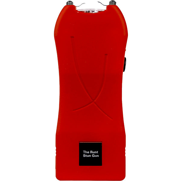 Runt 80M Volt Stun Gun | LED Flashlight & Pin - Red