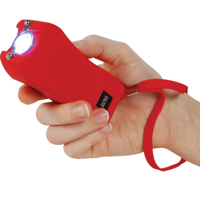 Runt 80M Volt Stun Gun | LED Flashlight & Pin - Red