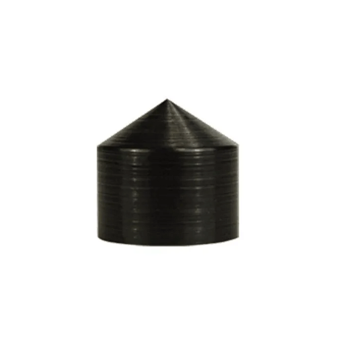 Pointed Glass Breaker End Cap for Steel Batons