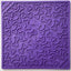 SodaPup Bones Design Dog Enrichment Lick Mat – Purple Silicone Mat