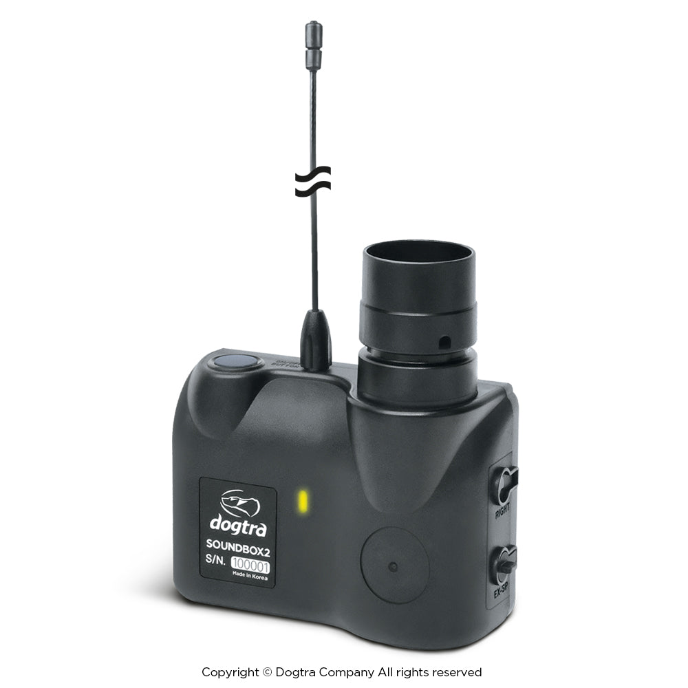 Dogtra Sound Box 2 Training Tool for Remote Trainers - Black SOUNDBOX2
