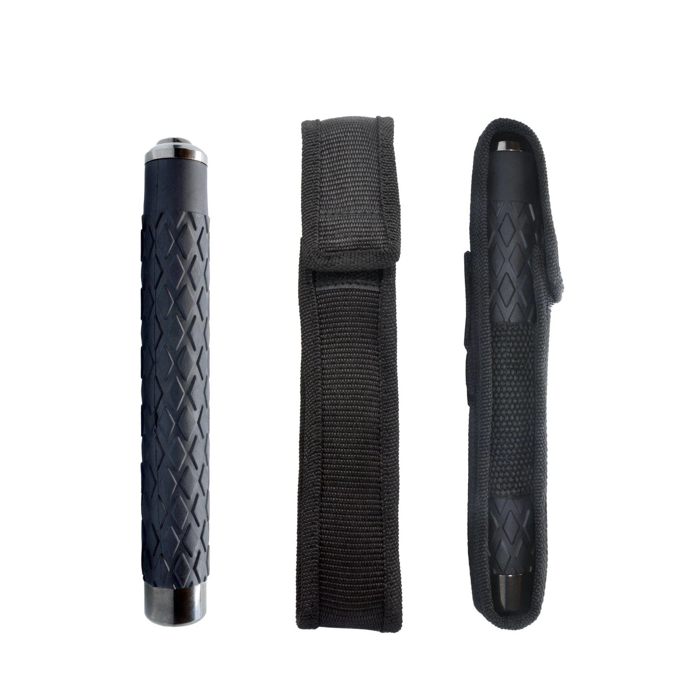 21 Inch Extendable Steel Baton with Nylon Holster