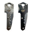 Safe-Key Concealed Knife (Silver and Black 2 pack)
