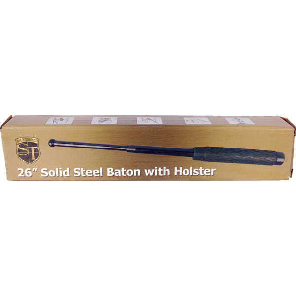 26" Expandable Steel Hiking Baton with Nylon Holster