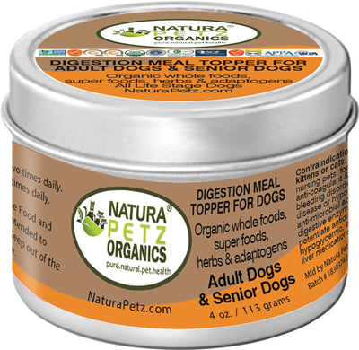 digestionmeal topper for adult senior dogs 4 oz