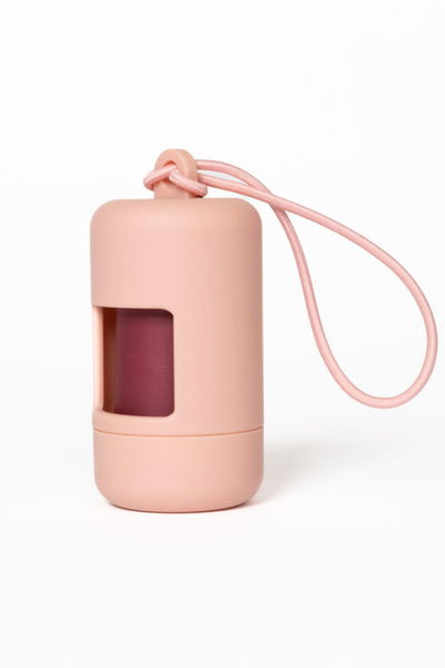 Aria the Fox English Rose Dog Waste Bag Dispenser | Durable Leash Holder
